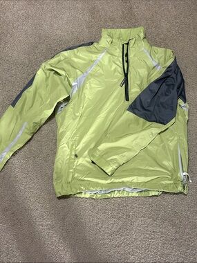 SunIce size XL Men's Lime Green Windbreaker Jacket - Lightweight Shell